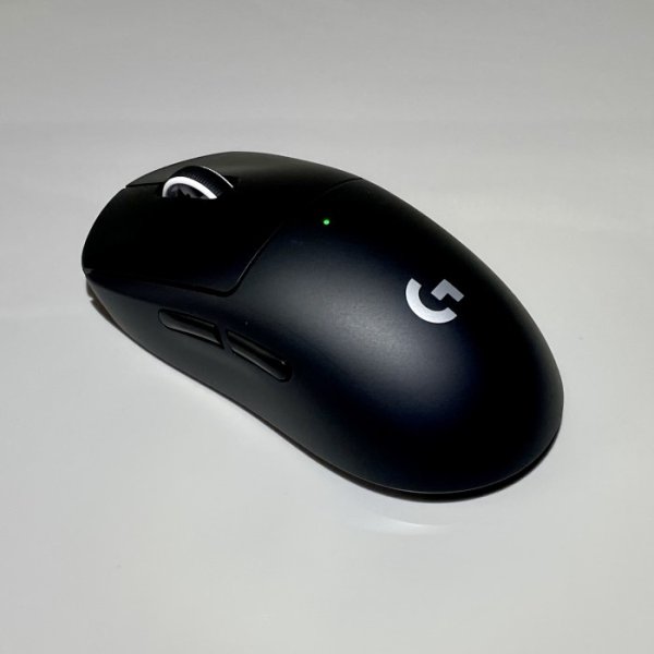 Logitech Pro X Superlight Wireless schwarz mit Kailh GM 8.0 Switches und Kailh red Encoder